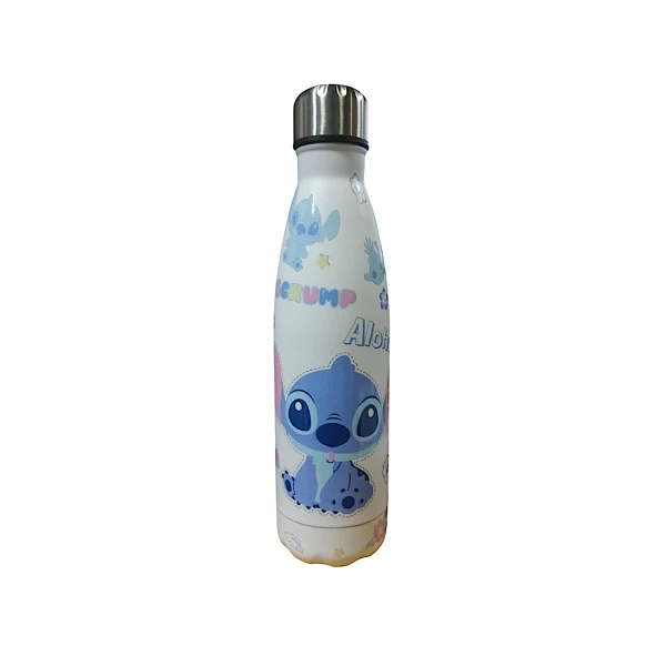 Stitch Θερμός παγούρι Ζεστό Κρύο 500ml 6856-13-3 Λευκό