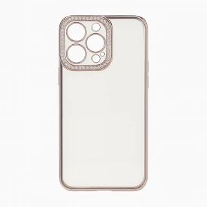 Θήκη Κρύσταλλο με MagSafe για iPhone 14 Pro Max IP14PROMAX1 Ροζ Χρυσό